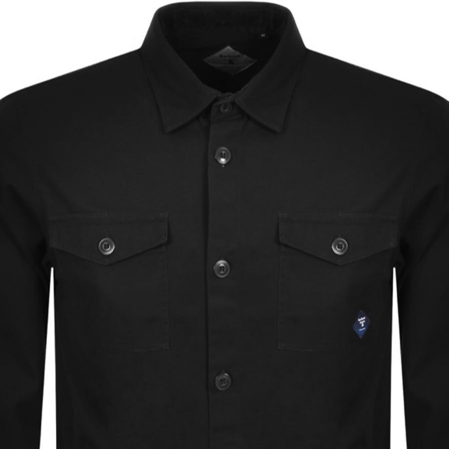 Alternative Image for ProductBarbour Beacon Twill Overshirt Jacket Black2